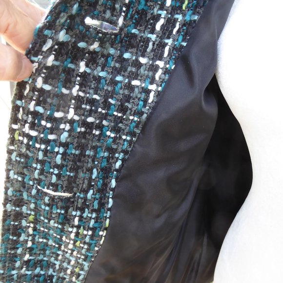 Smart Multi-coloured Tweed Jacket, Fully lined, Size 14 - Picture 4 of 5